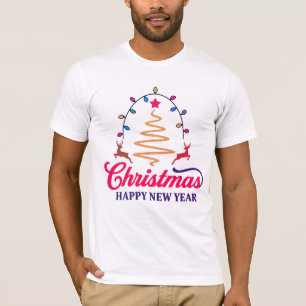 Couples Xmas Tee – Matching Xmas Tree Shirt