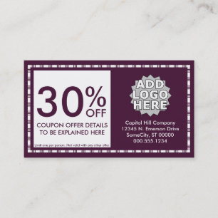coupon card : emo style