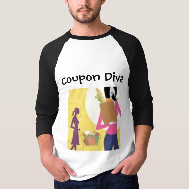 Coupon Diva T-Shirt (Front)