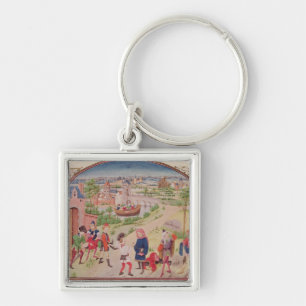 Courage and Cowardice Key Ring