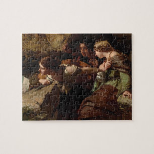 Courage, Anxiety and Despair, Watching the Battle Jigsaw Puzzle