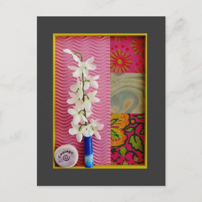 Courage Collage Postcard (Front)