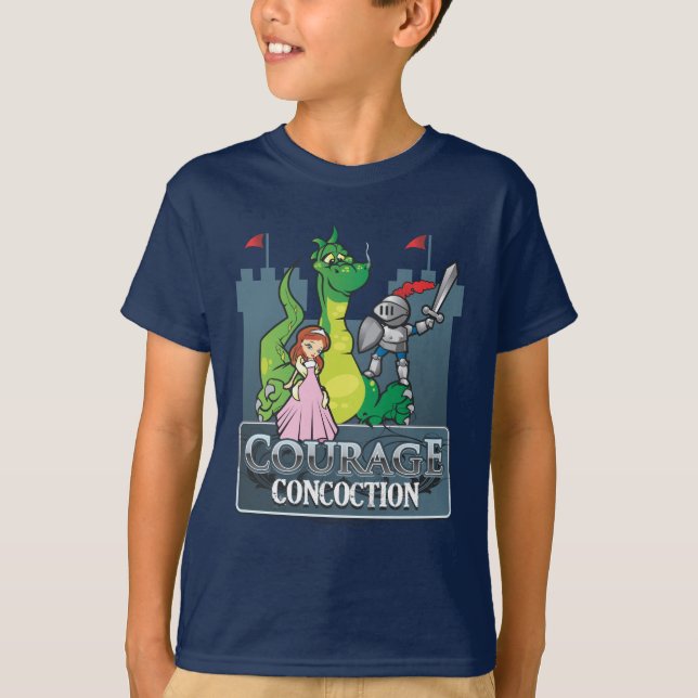 Courage Concoction Don't Get Scared, Get Even! T-Shirt (Front)