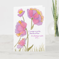 Courage & Encouragement Greeting Card