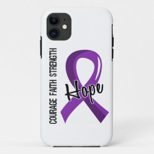Courage Faith Hope 5 Lupus iPhone 11 Case