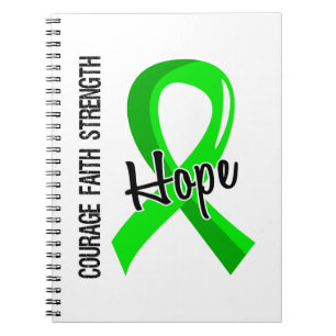Courage Faith Hope 5 Lymphoma Notebook