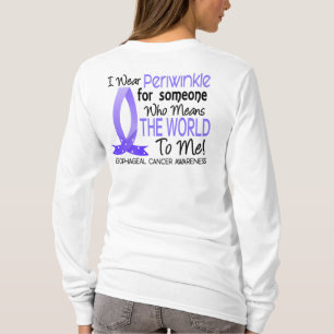 Courage Faith Strength Hope Oesophageal Cancer T-Shirt