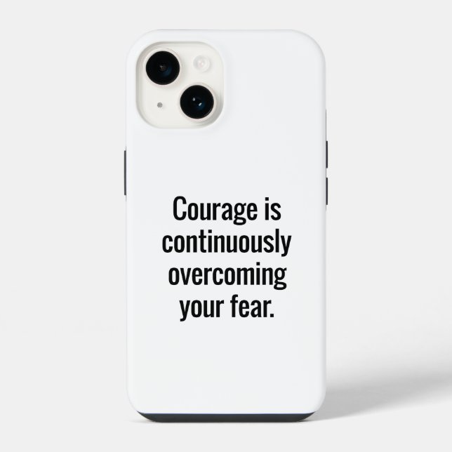 Courage iPhone Case (Back)