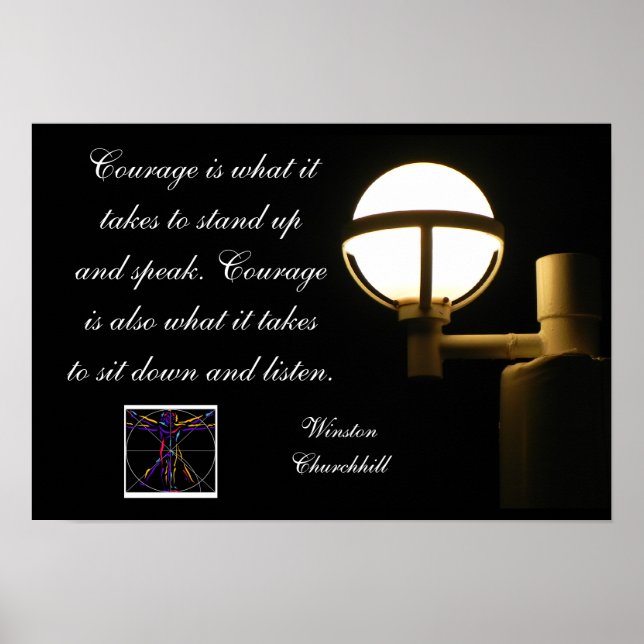 Courage is ... poster (Front)
