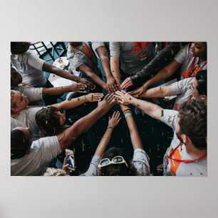 Courage Maia Moed Corejo Coraggio & Custom Photo Poster