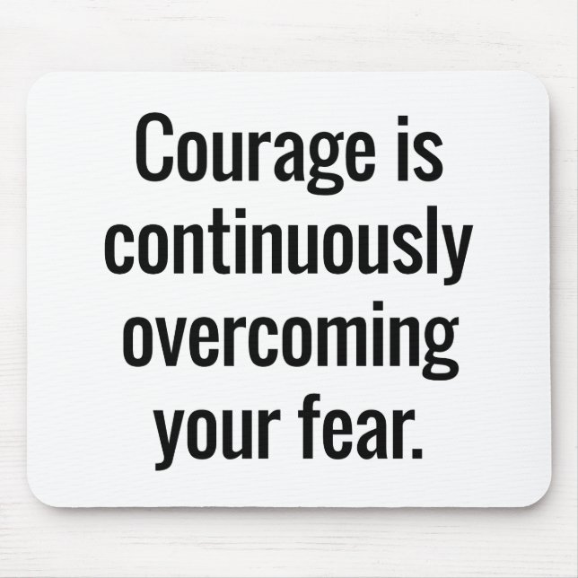 Courage Mouse Pad (Front)