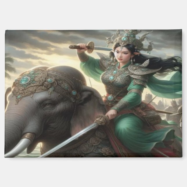 Courage of Jade Magnet (Front)