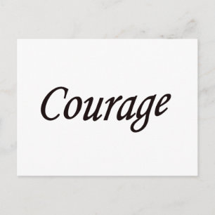 Courage Postcard