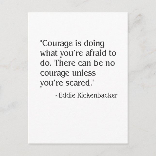 courage postcard (Front)