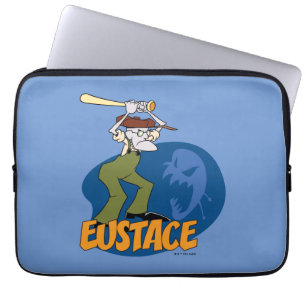Courage the Cowardly Dog Eustace Graphic Laptop Sleeve