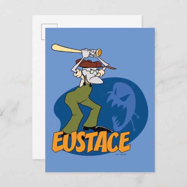 Courage the Cowardly Dog | Eustace Graphic Postcard (Front/Back)