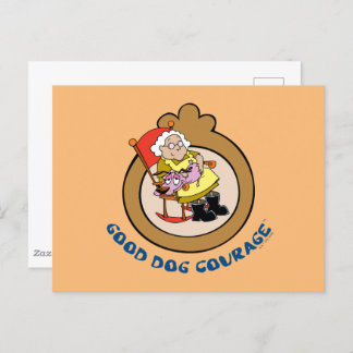 Courage the Cowardly Dog | Good Dog Courage Postcard