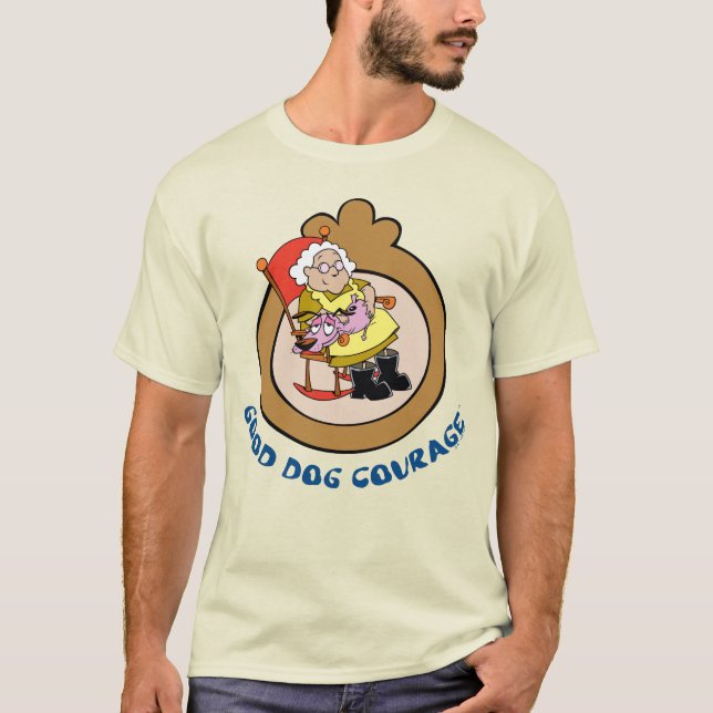 Courage the Cowardly Dog | Good Dog Courage T-Shirt (Front)