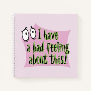 Courage the Cowardly Dog   I Have a Bad Feeling… Notebook