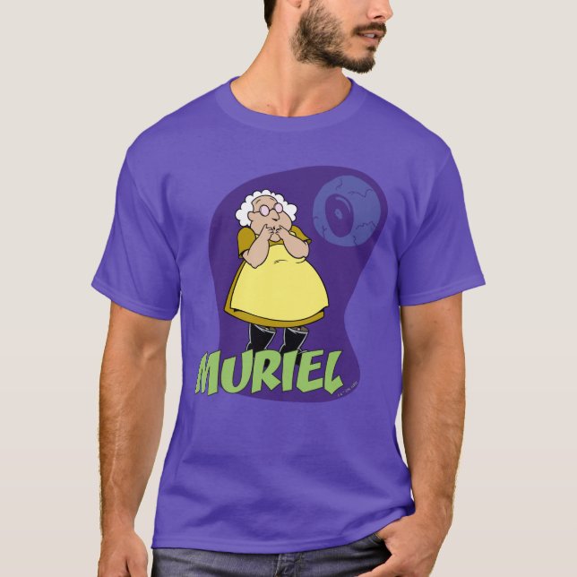 Courage the Cowardly Dog | Muriel Graphic T-Shirt (Front)