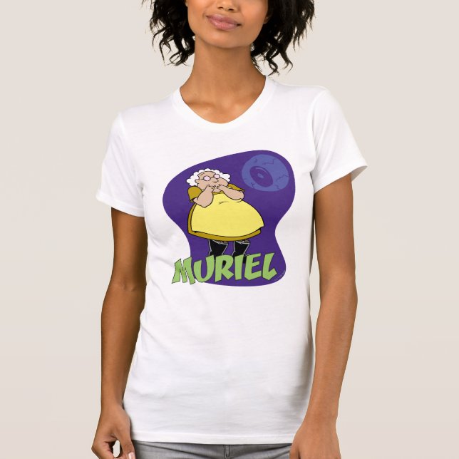 Courage the Cowardly Dog | Muriel Graphic T-Shirt (Front)