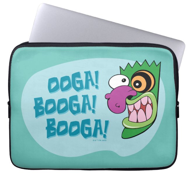 Courage the Cowardly Dog | Ooga Booga Booga! Laptop Sleeve (Front)