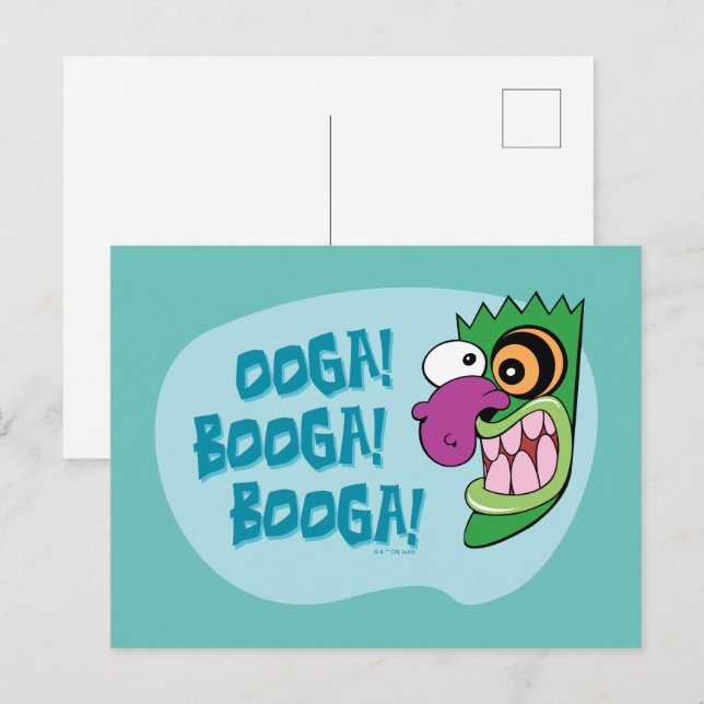 Courage the Cowardly Dog | Ooga Booga Booga! Postcard (Front/Back)