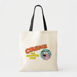 Courage the Cowardly Dog Show Logo Tote Bag