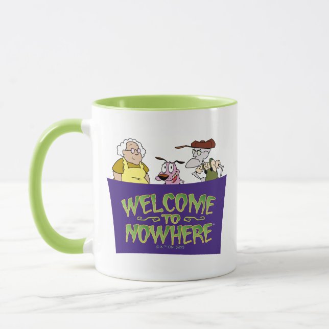 Courage the Cowardly Dog | Welcome To Nowhere Mug (Left)