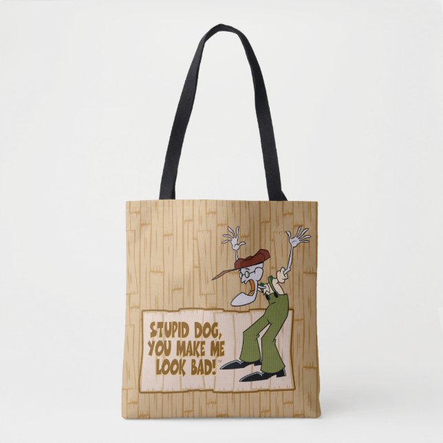 Courage the Cowardly Dog | You Make Me Look Bad! Tote Bag (Front)