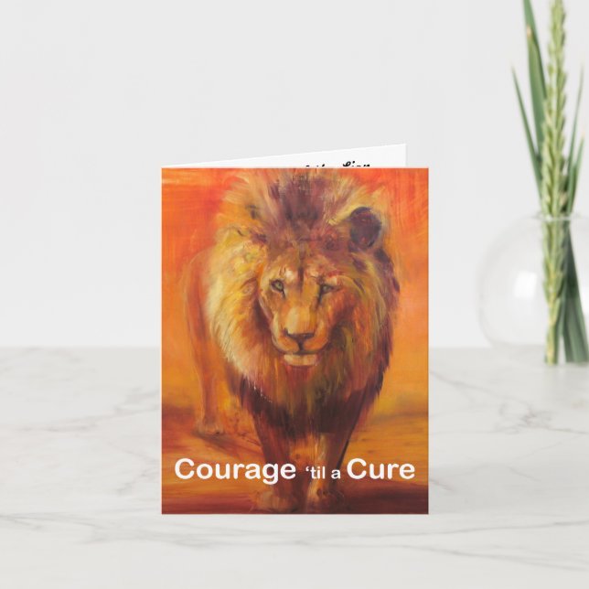 Courage 'til a Cure Note Card (Front)