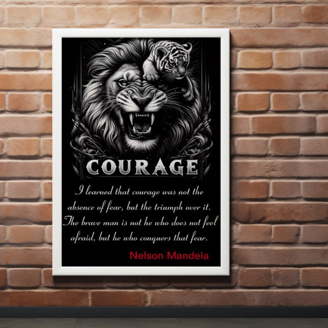 Courage: Triumph Over Fear, Cub's Play Poster (Creator Uploaded)