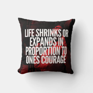 Courage - Workout Motivational Cushion