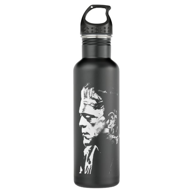 Courageous Good Frankenstein Horror Retro 710 Ml Water Bottle (Front)