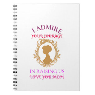 courageous mum notebook