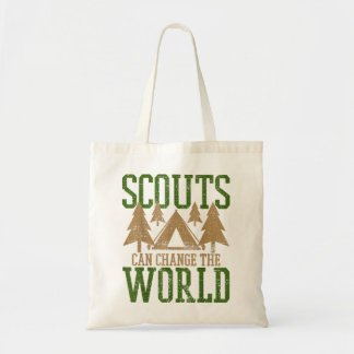 Courageous Passion Scout Scouts Camp Leader Hiking Tote Bag