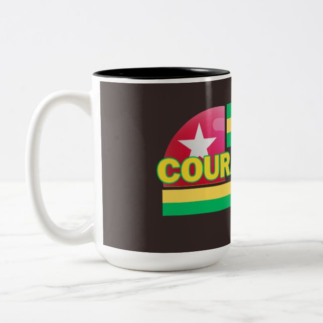Courageous Togolese Students Mug (Left)