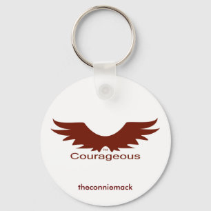 Courageous Wings Keychain