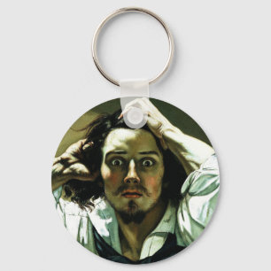 Courbet The Desperate Man Key Chain