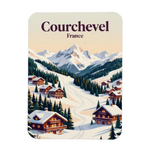Courchevel France Magnet