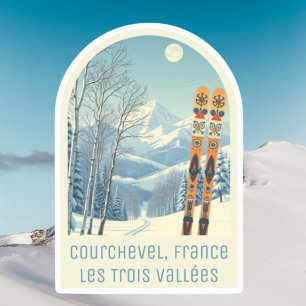 Courchevel France ski holiday souvenir 