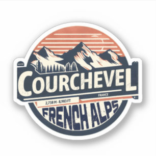 Courchevel ski resort in the french alps gifts