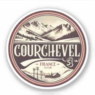 Courchevel ski resort in the french alps gifts