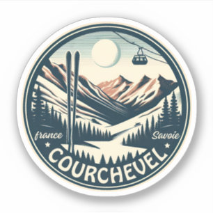 Courchevel ski resort in the french alps gifts Sti