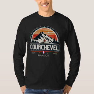 Courchevel ski resort in the french alps gifts  T-Shirt