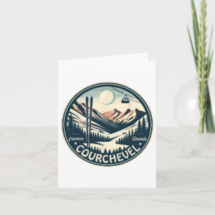 Courchevel Ski Trip And Snowboarding In The French Card