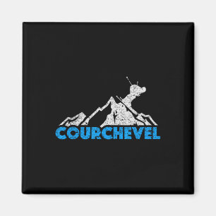 Courchevel Skiing Snowboarding France Resort Distr Magnet