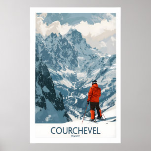 Courchevel Wall Art 1