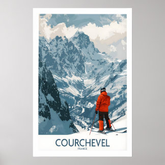 Courchevel Wall Art 1