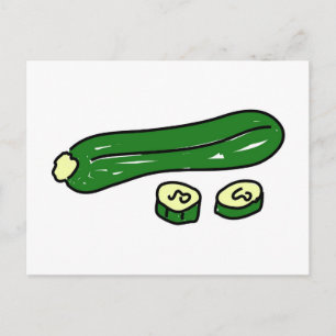 courgette postcard